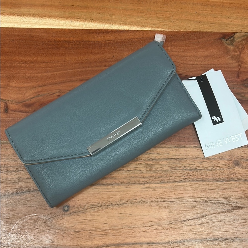 Nine West Gray Wallet  SLG Women's Wallet Slate